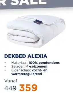 TotaalBED Dekbed Alexia 90% dons | 140 x 200 cm | 4-seizoenen aanbieding