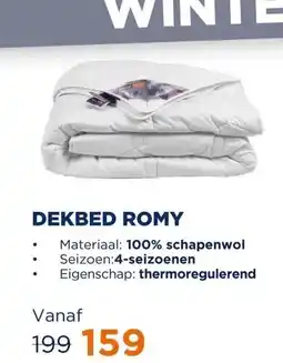TotaalBED Dekbed Romy 100% wol | 4-seizoenen aanbieding