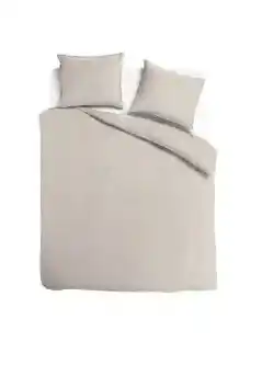 TotaalBED Dekbedovertrek Noa Naturel 140 x 200/220 cm aanbieding