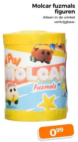Trekpleister Molcar fuzmals figuren aanbieding