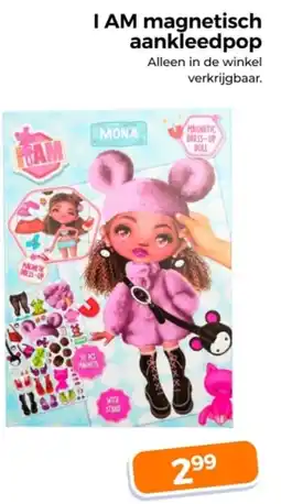 Trekpleister I AM magnetisch aankleedpop aanbieding