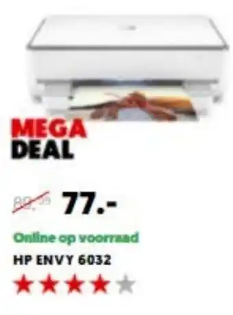 MediaMarkt HP ENVY 6032 aanbieding