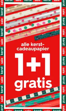 HEMA Alle kerst cadeaupapier aanbieding