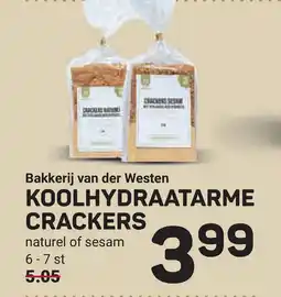 Ekoplaza Koolhydraatarme crackers aanbieding