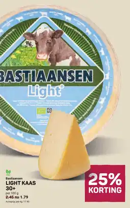 Ekoplaza Bastiaansen light kaas 30+ aanbieding