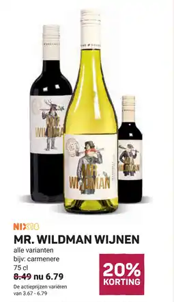 Ekoplaza Mr. wildman wijnen aanbieding