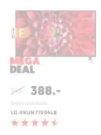 MediaMarkt LG 49UN71006LB aanbieding
