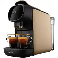 MediaMarkt PHILIPS L’Or Barista LM9012/75 Koffiezetapparaat Goud +50 gratis capsules aanbieding