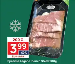 Butlon Spaanse legado iberico steak aanbieding
