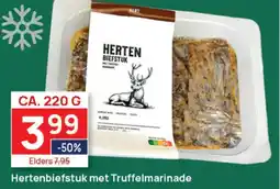 Butlon Hertenbiefstuk met truffelmarinade aanbieding