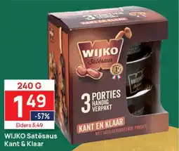 Butlon WIJKO Satésaus Kant & Klaar aanbieding