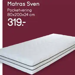 Leen Bakker Matras Sven aanbieding