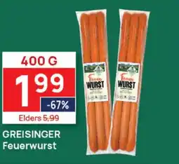 Butlon Greisinger feuerwurst aanbieding