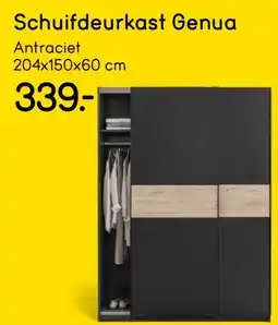 Leen Bakker Schuifdeurkast Genua aanbieding