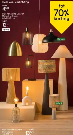 Leen Bakker Heel veel verlichting aanbieding