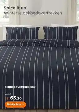 TotaalBED Dekbedovertrek SKY aanbieding