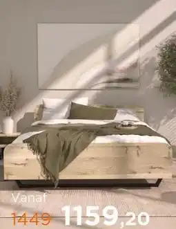 TotaalBED Bed Manchester | 140 x 200 cm | Slede poten aanbieding