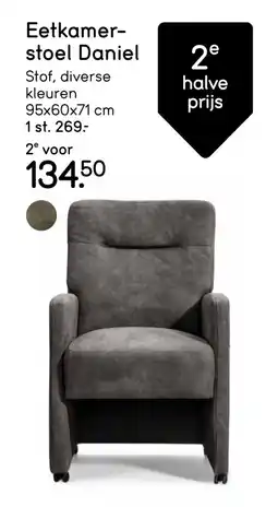 Leen Bakker Eetkamer- stoel Daniel aanbieding