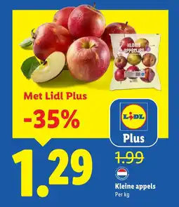 Lidl Kleine appels aanbieding