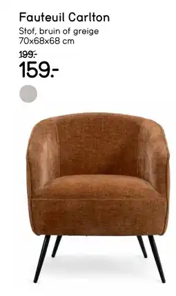 Leen Bakker Fauteuil Carlton aanbieding
