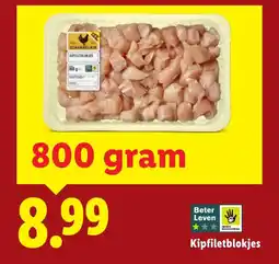 Lidl Kipfiletblokjes aanbieding