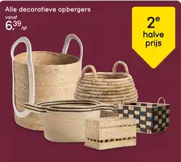 Leen Bakker Alle decoratieve opbergers aanbieding