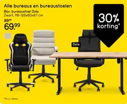 Leen Bakker Alle bureaus en bureaustoelen aanbieding