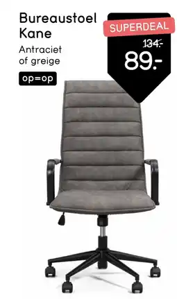 Leen Bakker Bureaustoel Kane aanbieding