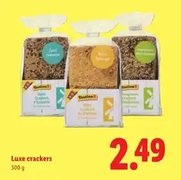 Lidl Luxe crackers aanbieding
