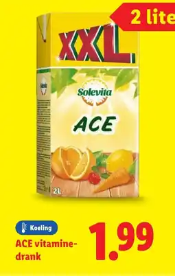 Lidl ACE vitamine- drank aanbieding