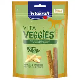 Pets Place Vitakraft Veggies Sticks - Hondensnacks - Kaas 80 g aanbieding
