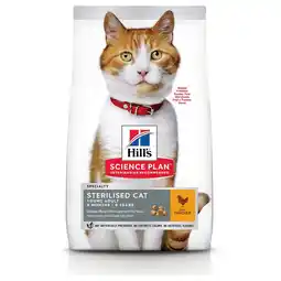 Pets Place Hill's Young Adult Sterilised - Kattenvoer - Kip 15 kg aanbieding