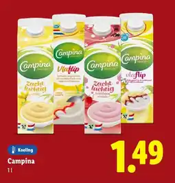 Lidl Campina aanbieding