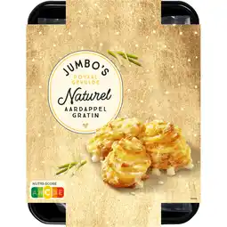 Jumbo Jumbo's Aardappelgratin Naturel met Ovenschaal 700g aanbieding