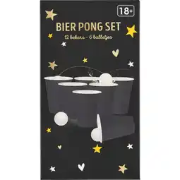 Jumbo Bier Pong Set 18+ aanbieding