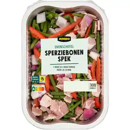 Jumbo Jumbo Ovenschotel Sperziebonen Spek 300 g aanbieding