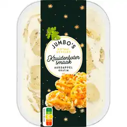 Jumbo Jumbo's Aardappelgratin Kruidenbotersmaak 450 g aanbieding