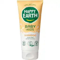 Etos Happy Earth Zeepvrije Shampoo Baby & Kids 200 ml aanbieding