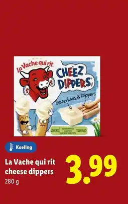 Lidl La vache qui rit cheese dippers aanbieding