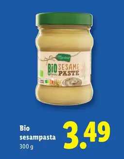 Lidl Bio sesampasta aanbieding
