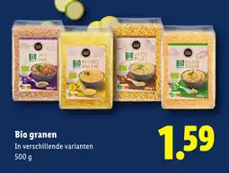 Lidl Bio granen aanbieding