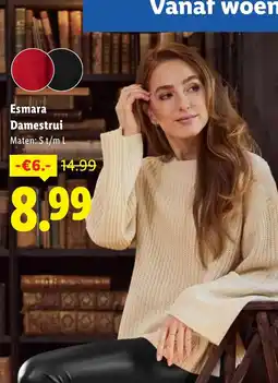 Lidl Esmara Damestrui aanbieding