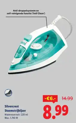 Lidl Silvercrest Stoomstrijkijzer aanbieding
