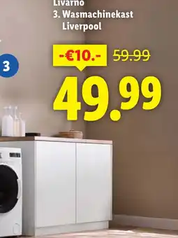 Lidl Livarno Wasmachinekast Liverpool aanbieding