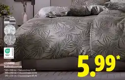 Lidl Livarno dekbedovertrek aanbieding