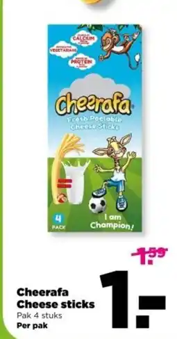 PLUS Cheerafa Cheese sticks aanbieding