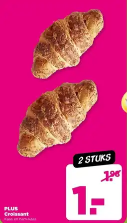 PLUS PLUS Croissant aanbieding