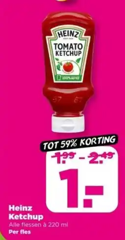 PLUS Heinz Ketchup aanbieding