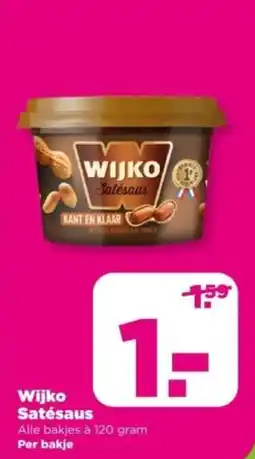 PLUS Wijko Satésaus aanbieding