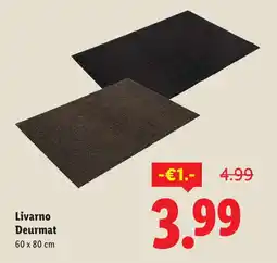 Lidl Livarno Deurmat aanbieding